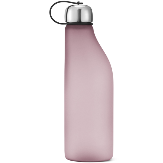 Georg Jensen Sky juomapullo teräskorkilla, 50 cl, vaaleanpunainen