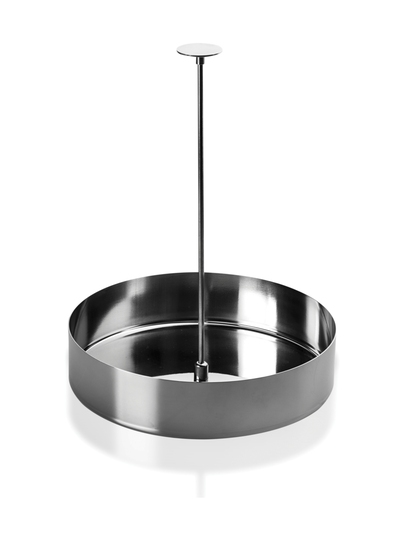 Stile by pininfarina kahvallinen pyöreä tarjoiluvati, ø 22