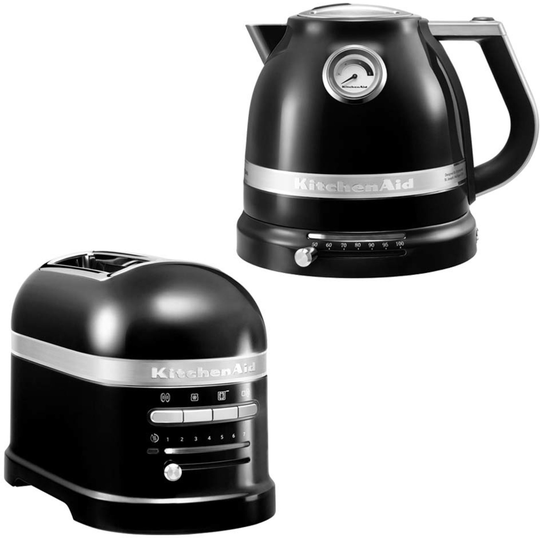 KitchenAid Leivänpaahdin ja vedenkeitin 1,5 L, musta