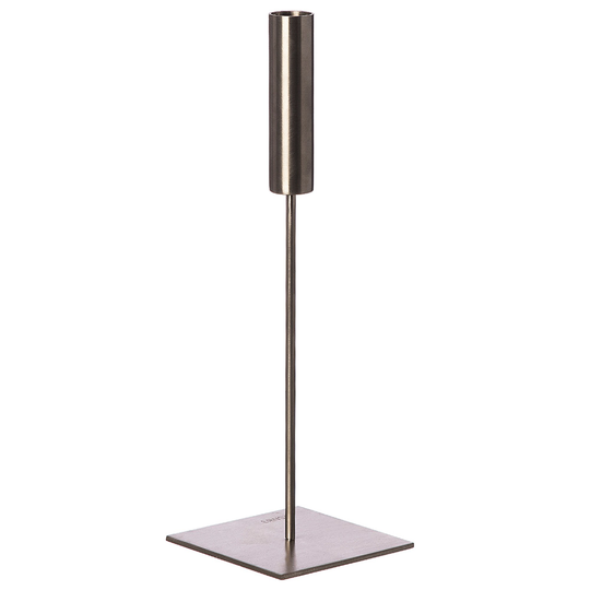 Ernst Kynttilänjalka, 30 cm, harjattua metallia