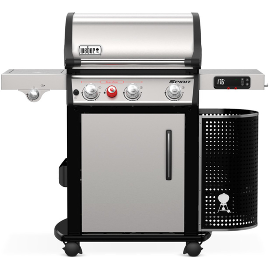 Weber Spirit SPX-335 kaasugrilli ruostumatonta terästä