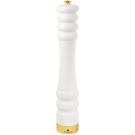 Zassenhaus Munchen Mat -pippurimylly, valkoinen/kulta, 35 cm