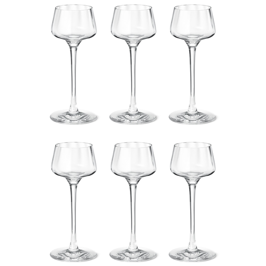 Georg Jensen Bernadotte snapsilasi 4 cl, 6 kpl