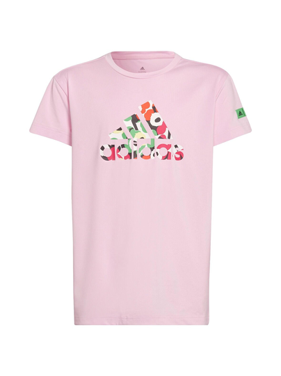 Aeroready floral print tee -paita