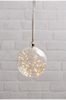 Glow-lasipallo, 15 cm