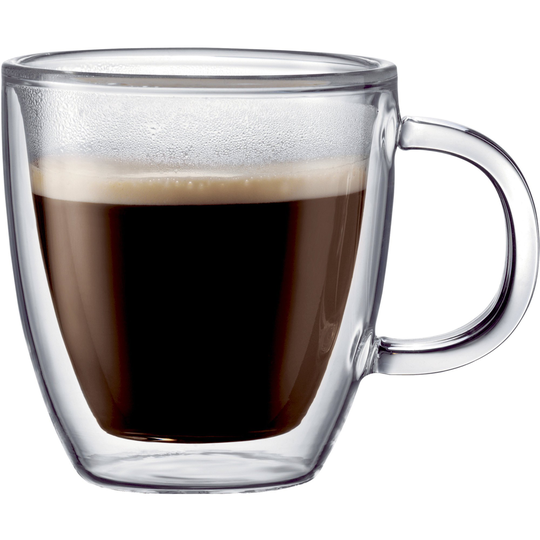 Bodum BISTRO kaksinkertainen espressolasi korvalla, 2 kpl