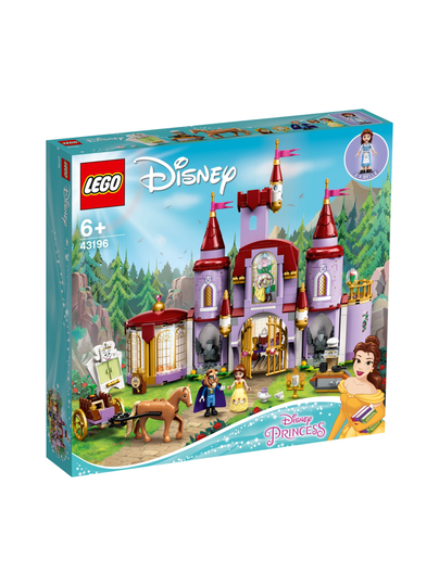 Lego disney princess bellen ja hirviön linna 43196