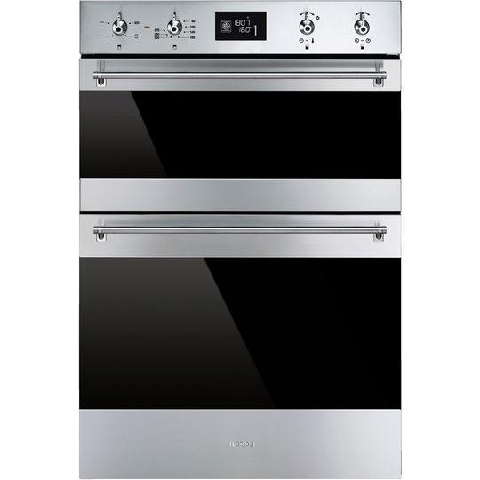 Smeg 60 cm Classic Dual Monitoimiuuni ruostumatonta terästä