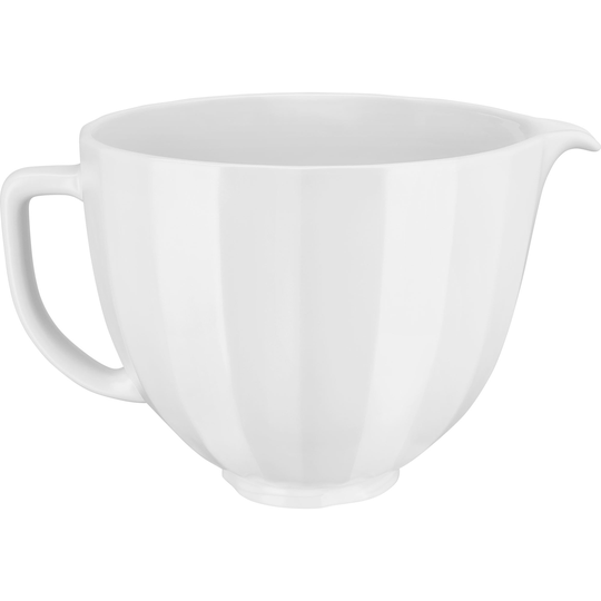 KitchenAid Keraaminen kulho, 4,7 L, White Shell