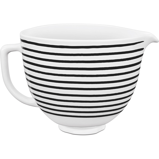 KitchenAid Keraaminen kulho, 4,7 l, raidallinen