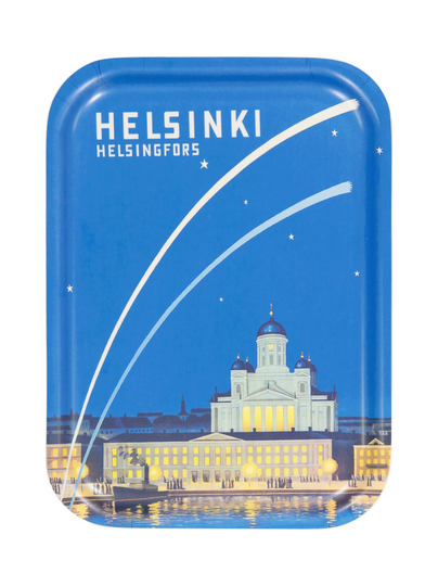 Helsinki - capital come to finland -tarjotin