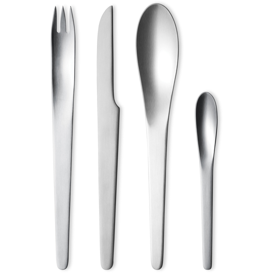 Georg Jensen Arne Jacobsen -aterimet, 4 osaa