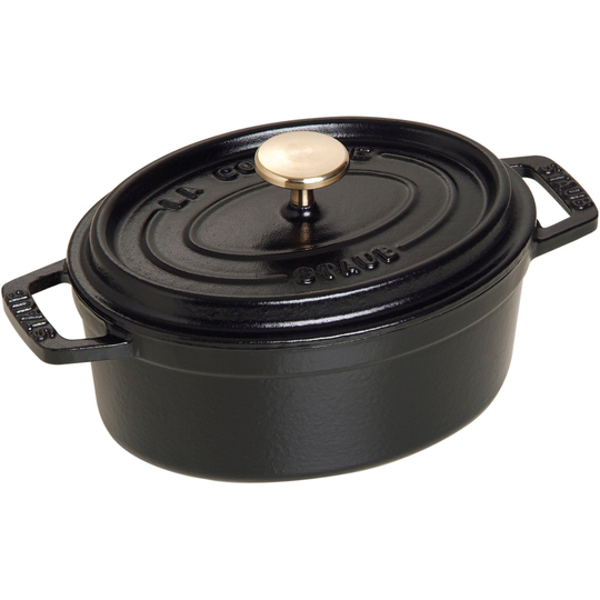 Staub Soikea La Cocotte, 15 cm 0,6 litraa, musta