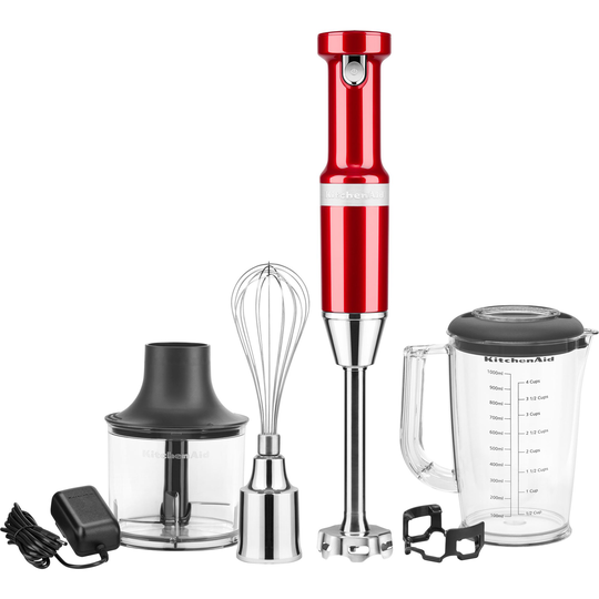 KitchenAid 5KHBBV83ECA Artisan Johdoton Sauvasekoitin, Omenanpunainen
